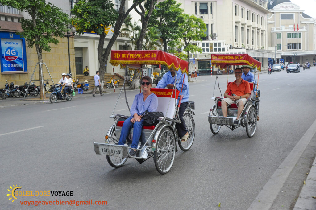 Cyclo-pousse, Hanoi