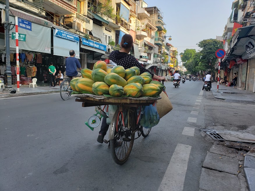 le vieux quartier de Hanoi