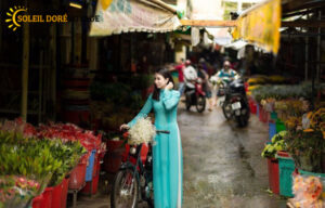 Marché aux fleurs Ho Thi Ky