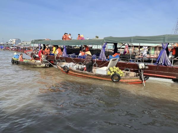 Marché flottant