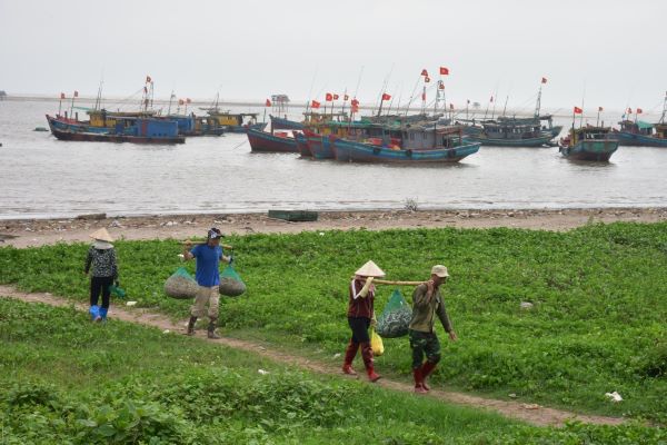 Nam Dinh, village de pecheurs