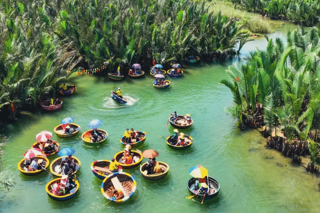 Foret de cocotiers de Hoian