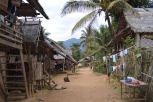 Village de Muong Ngoi, Laos