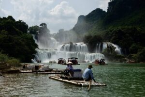 Cascade de Ban Gioc, Cao Bang, Circuit du nord-est