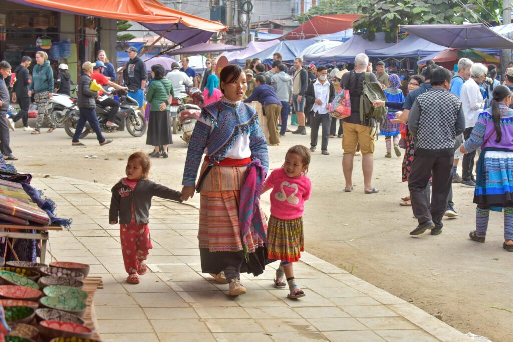 Marché de Bac Ha, Circuit du nord