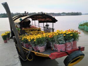 Marché locale sur la croisière privée au delta du Mékong