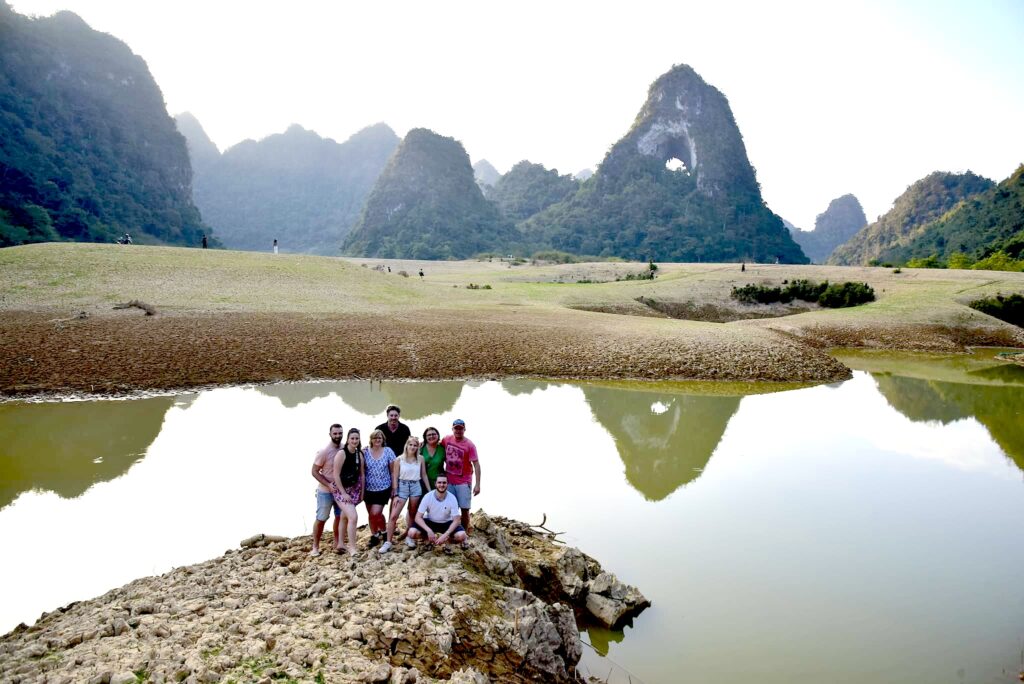 Oeil de l'Ange au coeur du géoparc de Cao Bang, circuit authentique au Vietnam