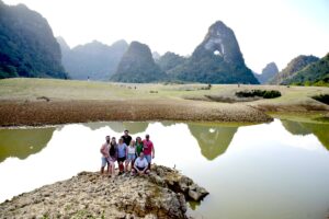Oeil de l'Ange au coeur du géoparc de Cao Bang, circuit authentique au Vietnam