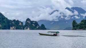 Paysages vues d'une croisière à Na Hang, Tuyen Quang