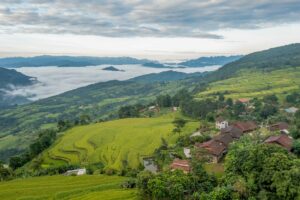 paysages sublime de Hong Thai, Tuyen Quang
