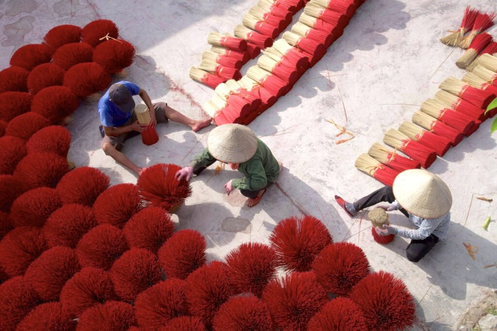 villages artisanaux à Hanoi, voyage au Vietnam