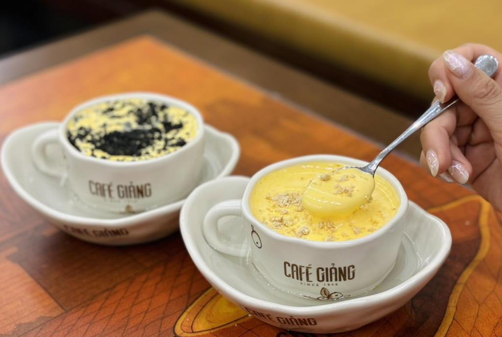 Café à l'oeuf - Boisson spéciale vietnamienne