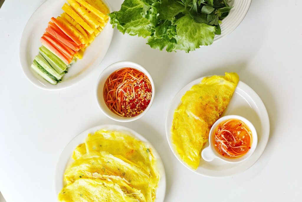 Le Bánh Xèo – crêpe vietnamienne