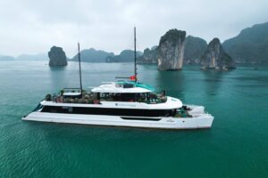 Croisière baie de Lan Ha en catamaran