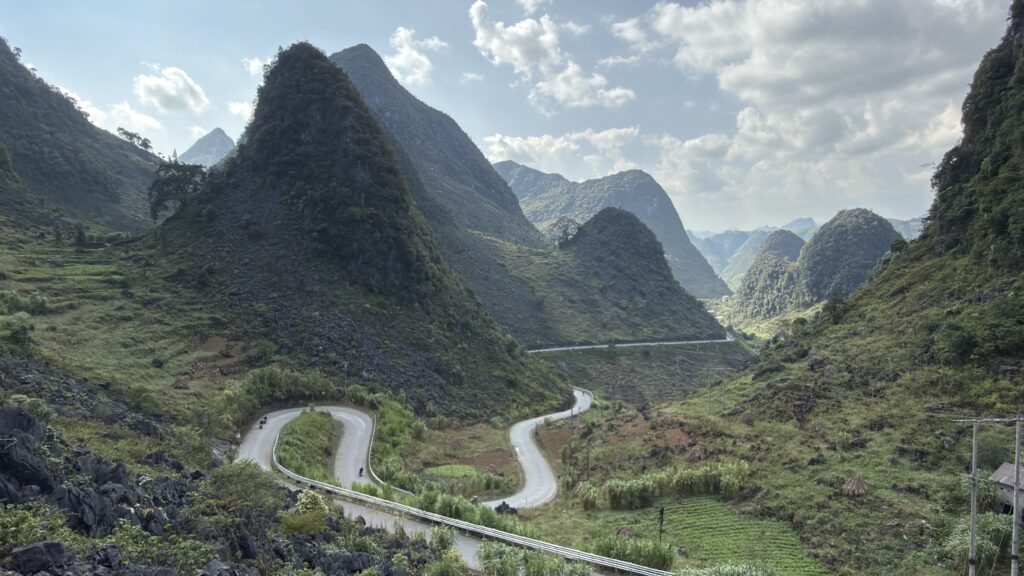 Beauté de la route du Bonheur de Ha Giang, nord-est du Vietnam